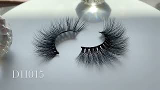 Dh015 Onlycanas 3D Wholesale Luxury Fluffy Lashes Mink Lash Cannes Lashes Wholesale