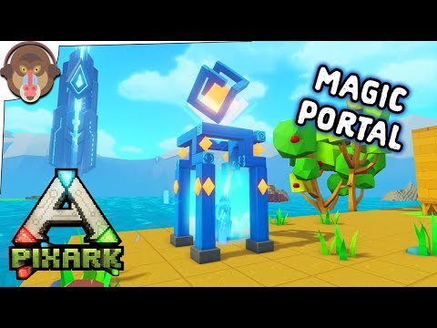 MAGIC PORTAL - Let's Play PixArk (PC Gameplay) P4