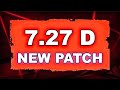 Dota 2 NEW 7.27d UPDATE - MAIN CHANGES!