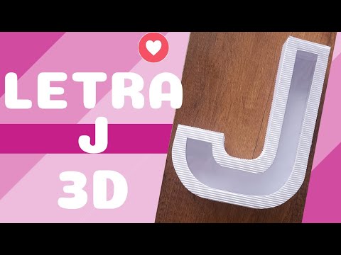 Letras 3 D  letras de cartón, letras en 3d, moldes para hacer letras