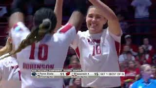 #4 Penn State vs #1 Wisconsin (Regional Semifinal) | Women Volleyball Dec 8,2022