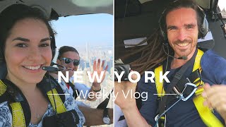 Epic Helicopter Ride in NYC / Weekly Vlog