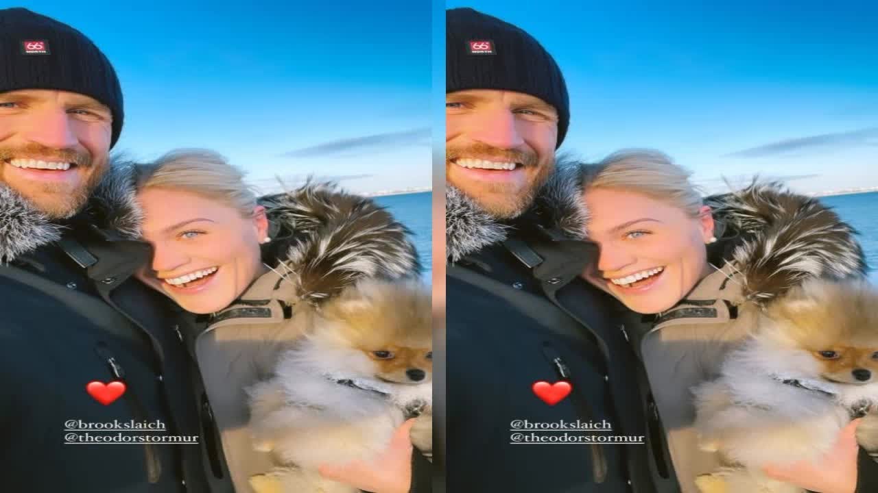 Brooks Laich and Girlfriend Katrin Tanja Davidsdottir's Relationship  Timeline