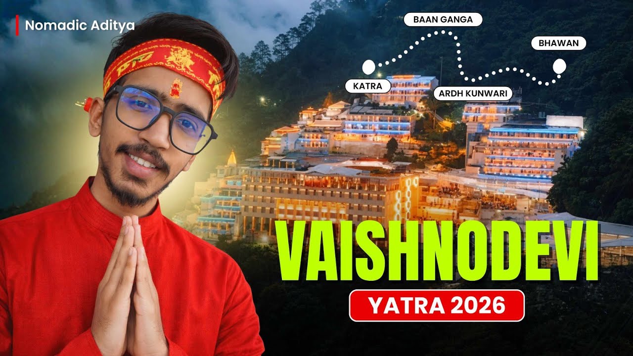 Vaishno Devi Yatra 2026 Vlog | Katra to Bhawan Journey 🙏 Jai Mata Di | Full Darshan Experience