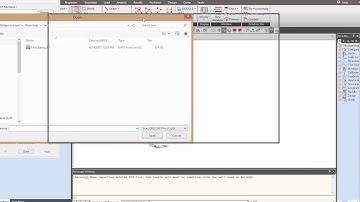 01 importing from AutoCAD