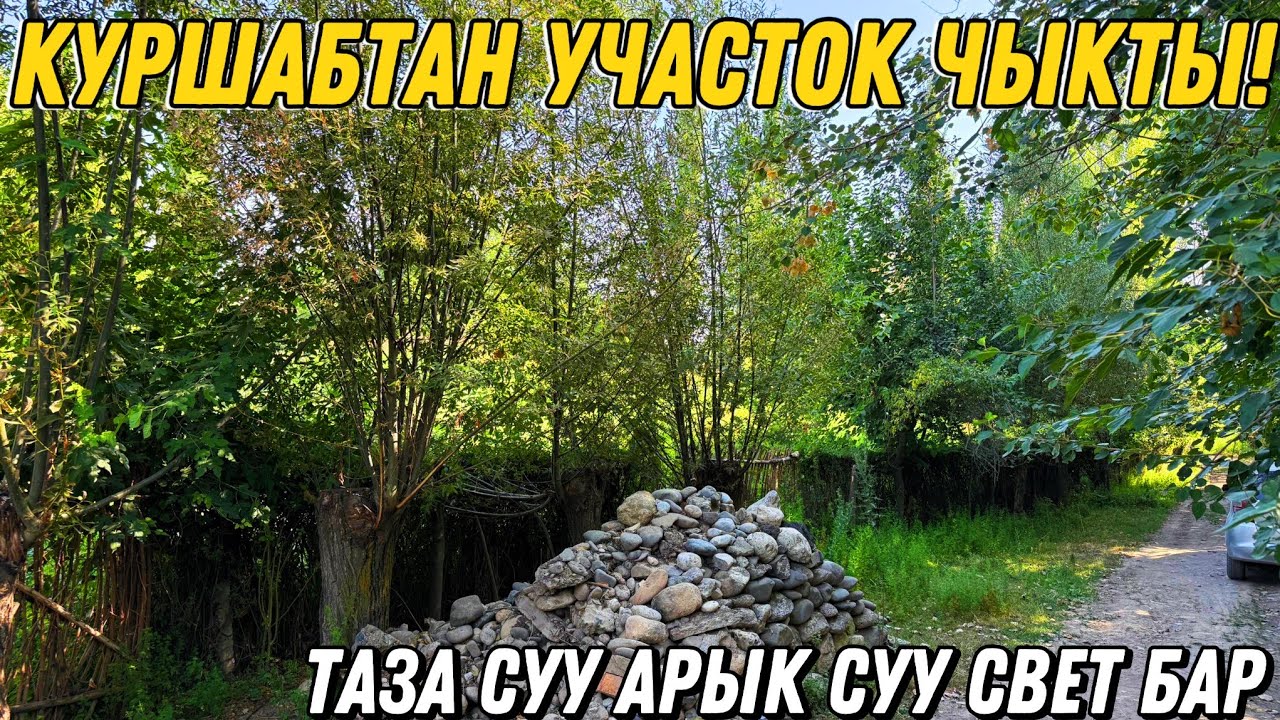 ТЫНЧ ЖЕРДЕН СОНУН УЧАСТОК САТЫЛАТ 💪🏻 #байтв 