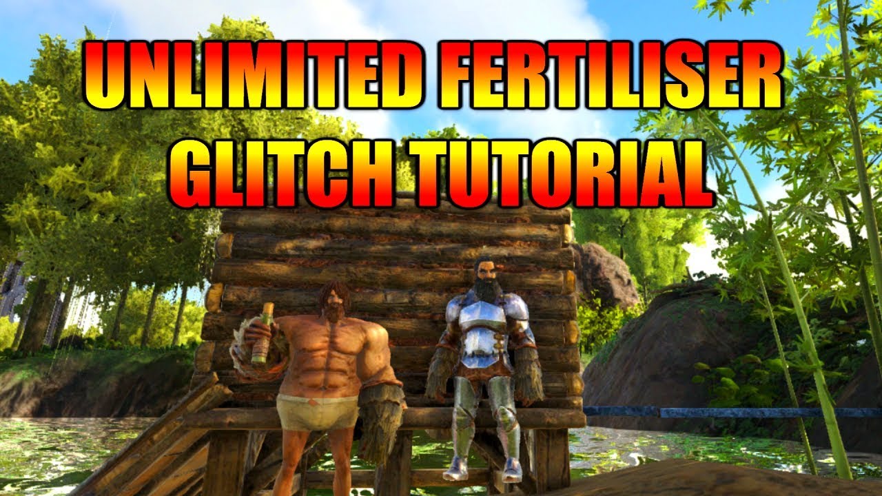 How To Get Unlimited Fertiliser Glitch Tutorial Ark