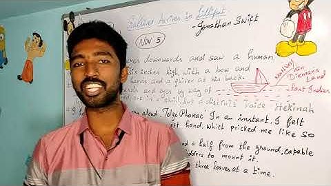 Gulliver Arrives in Lilliput | Part 2 | Jonathan Swift | Lilliputians | Class 5 | ICSE Curriculum