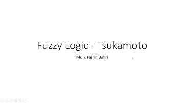 FUZZY LOGIC METODE TSUKAMOTO DAN IMPLEMENTASI PADA PEMROGRAMAN JAVA