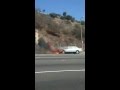 Car on fire