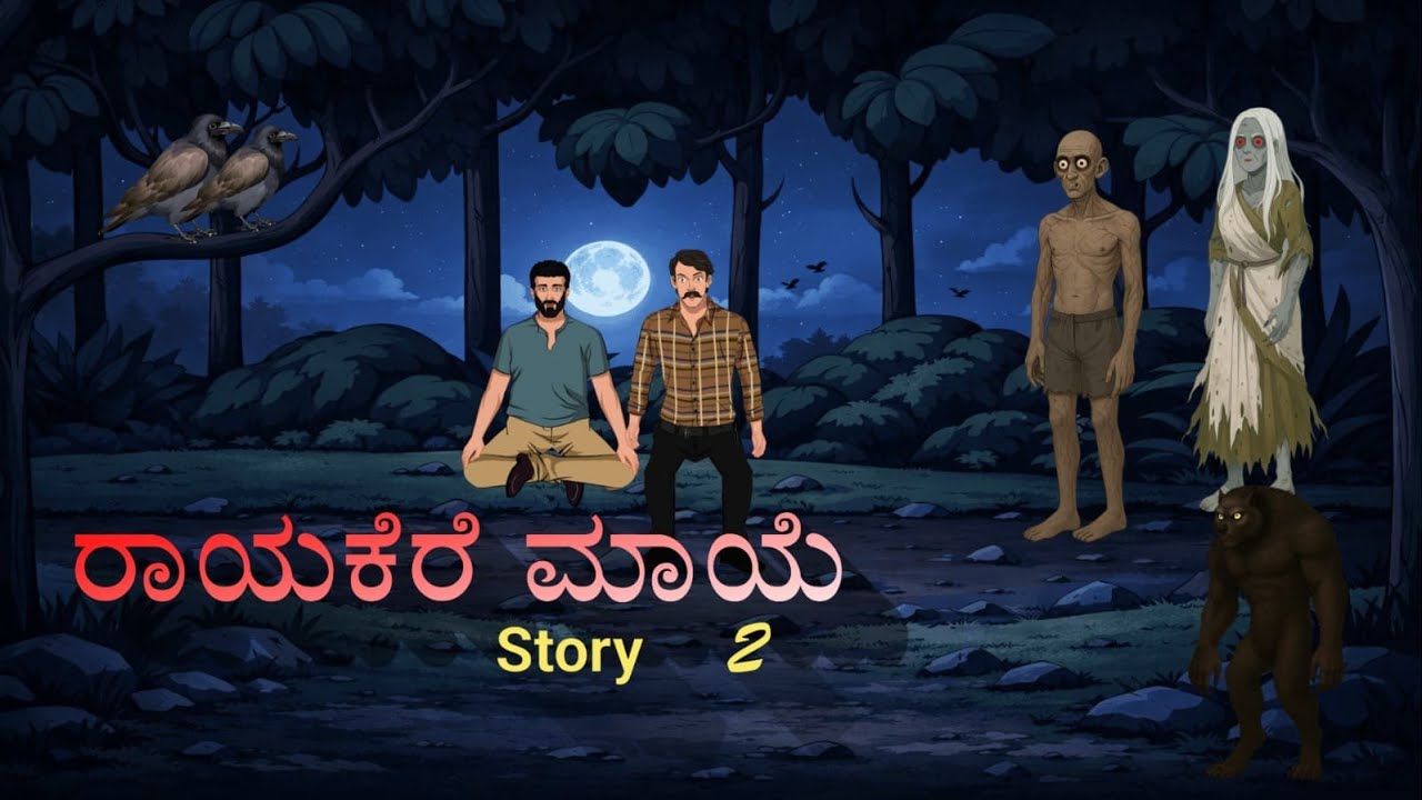 ರಾಯಕೆರೆ ಮಾಯೆ ಹೊರರ್ ಘೋಸ್ಟ್ ಸ್ಟೋರಿ | Ghost Story kannada | Cartoon story |ದೆವ್ವದ ಕಥೆ #horrorstories