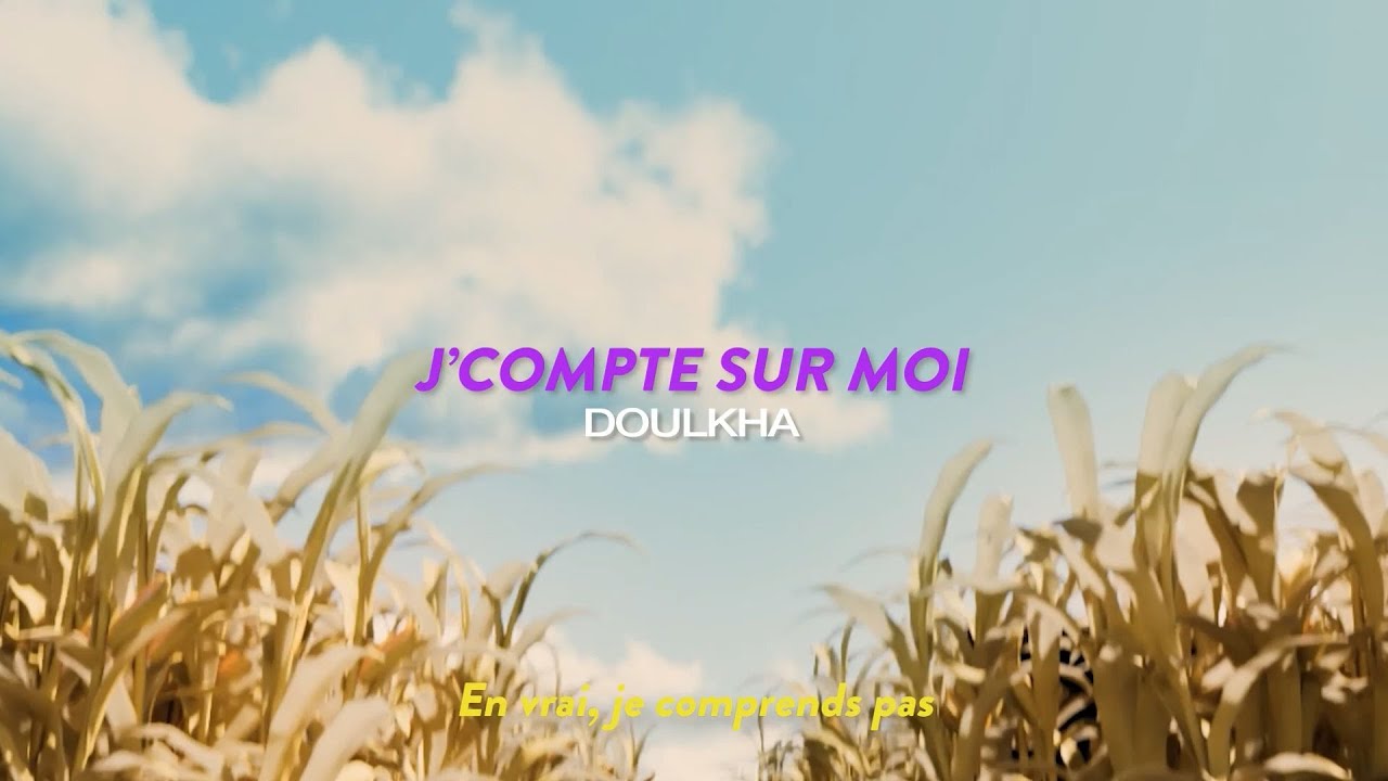 Watch Doulkha - J'compte sur moi (Visualizer) on YouTube Watch Doulkha - J'compte sur moi (Visualizer) on YouTube