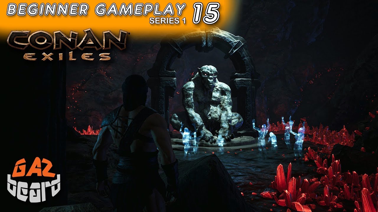 Conan Exiles Beginner Gameplay Ep.15 Hanuman's Grotto & Skins