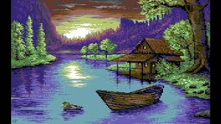 Calm, Commodore 64 Pixel Sketch