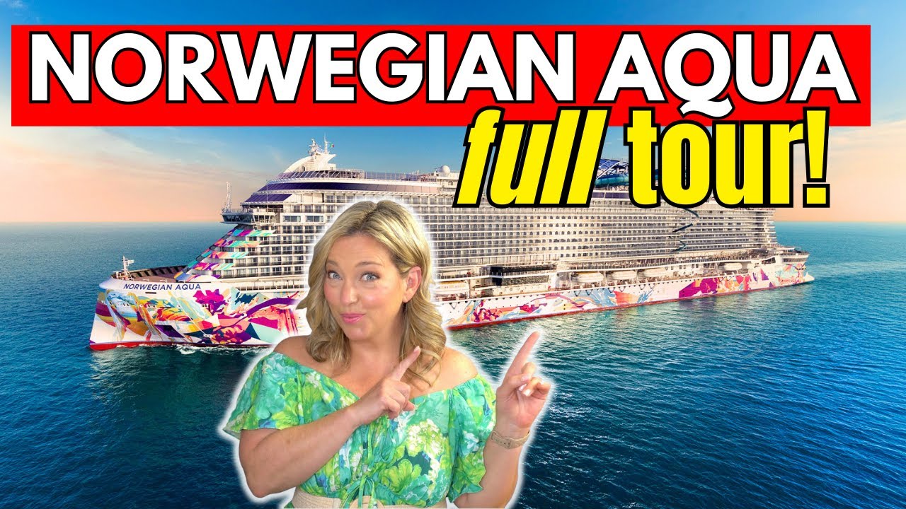 Norwegian Aqua Cruise Ship Tour - FIRST LOOK!