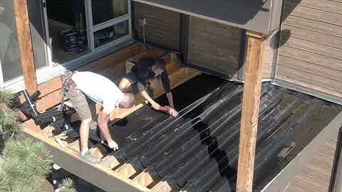 How To Install Trex Rain Escape Deck Waterproof System  - Colorado Custom Covers & Decks