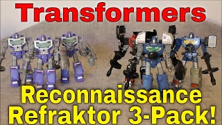 Transformers WFC Siege Reconnaissance Refraktor 3-Pack (Reflector) - GotBot True Review NUMBER 862