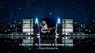 50 Cent ● Problems ft. Eminem & Snoop Dogg (Bass Boosted) 2023 | prod. rCent