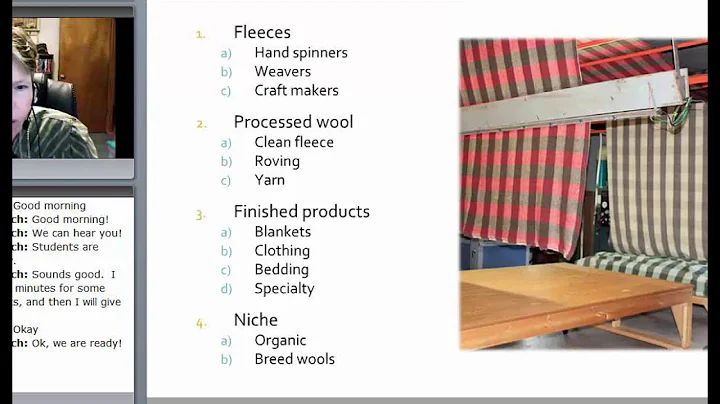 Marketing products from sheep