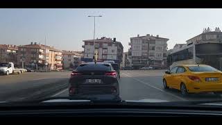 Ankara Etimesgut Süvari mahallesi istasyon caddesi etimesgut merkez araç sürüş video 
