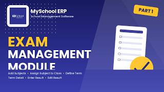MySchool ERP – Exam Management Module Part 1 | Digital Partner screenshot 1