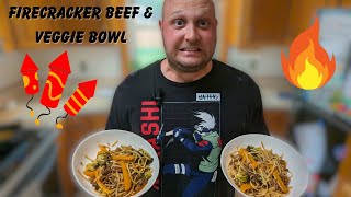 Sizzling Firecracker Beef and Veggie Bowl | The Cooking Series