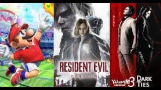 Revisando los juegos de febrero con Gamer en Escena. #residentevil #requiem #yakuza #dragonquest