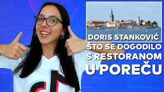 Doris Stanković: Što se dogodilo s restoranom u Poreču?