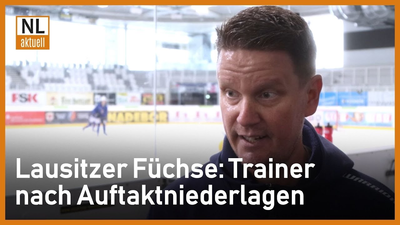 Lausitzer Füchse | Trainer Petteri Väkiparta nach Auftaktniederlagen, Ausblick auf Saison