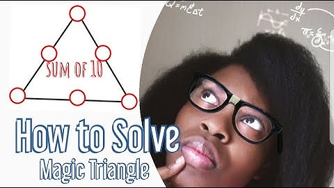 THE MAGIC TRIANGLE | PS: ITS EASY