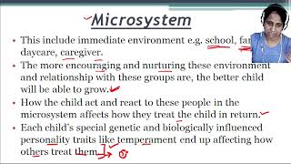 URIE BRONFENBRENNER THEORY OF CHILD DEVELOPMENT
