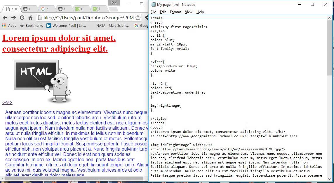 09 CSS id and basic float