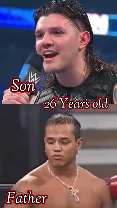 Real face of Rey Mysterio and Dominio Mysterio At the same age of 26 #reymysterio #wweraw #dominik