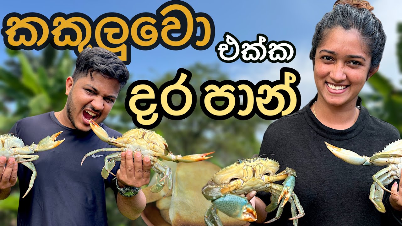 Sri Lankan Crab Curry with Wood Fried Roast Bread | Cooking & Eating | Mukbang Show | ASMR Eating