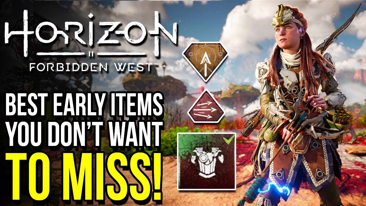 Horizon Forbidden West - Best FREE Items and Upgrades You Need To Get Early!