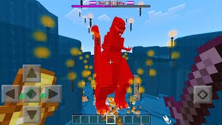 Engendré a SHIN GODZILLA en Minecraft Pocket Edition