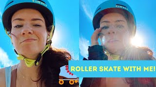 COME ROLLER SKATING WITH ME: learning something new in your 20&#39;s &amp; taking yourself on dates