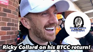 Ricky Collard chats ahead of his shock BTCC 2026 return at media day!