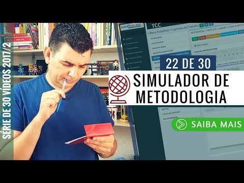 SIMULADOR DE METODOLOGIA PARA TCC - METODOLOGIA PASSO A PASSO