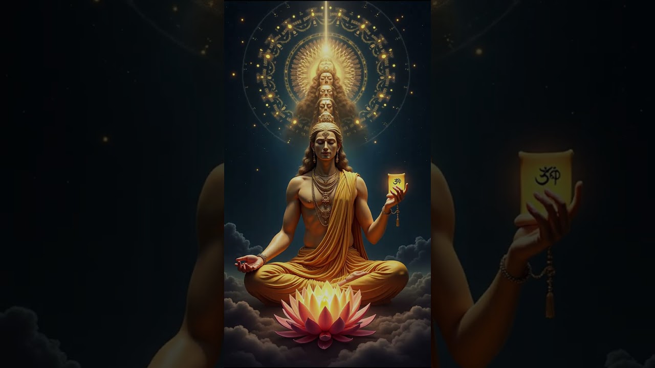 Brahma – The Creator of the Universe | Hindu Mythology Explained| Seen by AI