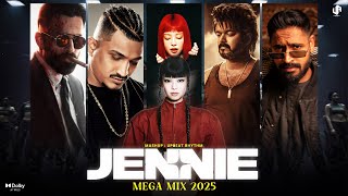 JENNIE MEGAMIX  | @UpbeatRhythm  & @VivekMusic  | 18  Song | Trending Song |2025