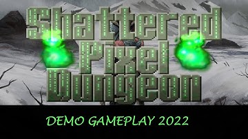 Shattered Pixel Dungeon - Demo Gameplay Video 2022 (PC) - Roguelike/Dungeon Crawler
