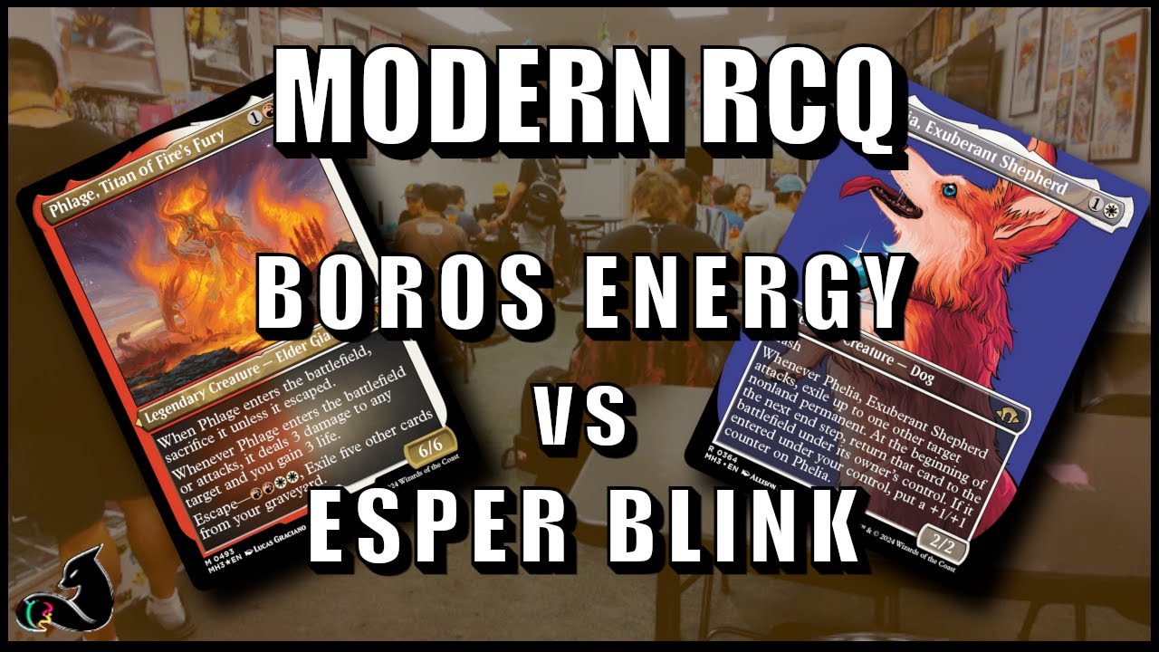 Boros Energy vs Esper Blink! | Competitive Modern RCQ - YouTube