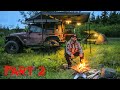 Overland Jeep Camping Solo Adventure