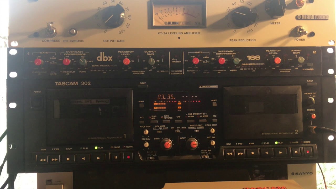 Tascam 488/Tascam 302 Mixdowns | Analog Recording | Cassette Portastudio