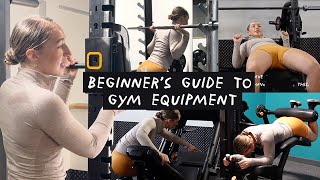 GUIDE TO USING GYM EQUIPMENT 🏋️‍♀️💪 *complete walkthrough*