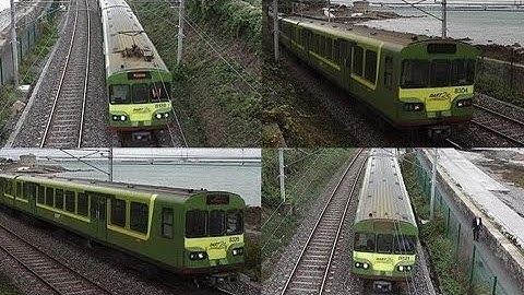 8100/8300 Class Dart Trains - Salthill & Monkstown, Dublin
