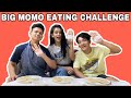 BIG MOMO EATING CHALLENGE WITH TWIST || Varsha Thapa