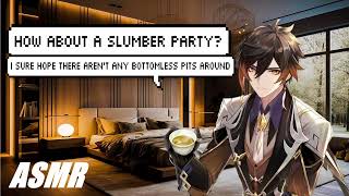 ASMR | ZhongLi falls into a bottomless pit while comforting you