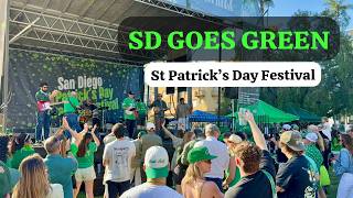 St. Patrick’s Day in San Diego 🍀 | Downtown Festival Celebration Walk 2026 |4K